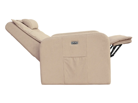 Кресло реклайнер с электроприводом FUJIMO E-COMFORT CHAIR F3005 FEW Ваниль (Sakura 4) Кресло реклайнер с электроприводом FUJIMO E-COMFORT CHAIR F3005 FEW Ваниль (Sakura 4)